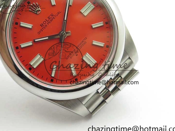 Bracelet Jubilee Dial SS A2813 Perpetual BP 41mm on Oyster Maker Best Red Edition 124300 0104